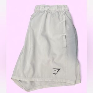 Gymshark White Gym Shorts Size Large